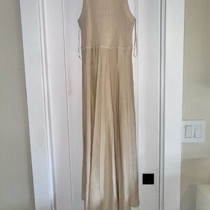 Express Beige Midi Dress